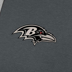 Baltimore Ravens Antigua Brushed Carbon Victory Pullover Hoodie - Charcoal for sale