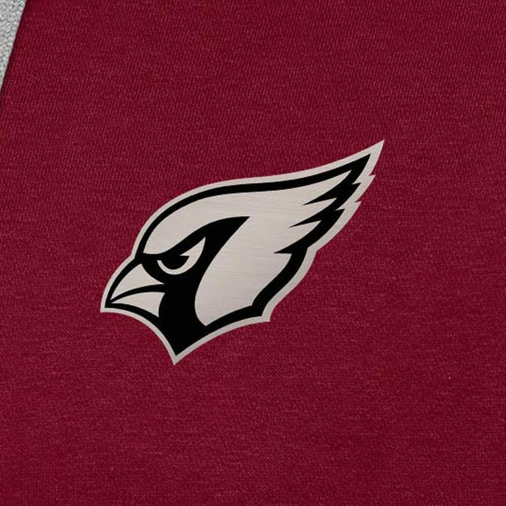 Arizona Cardinals Antigua Brushed Carbon Victory Pullover Hoodie - Cardinal cheap