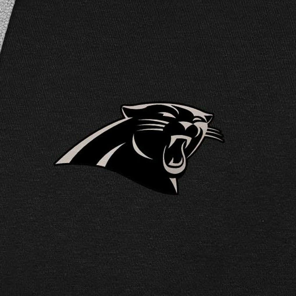 Carolina Panthers Antigua Brushed Carbon Victory Pullover Hoodie - Black online