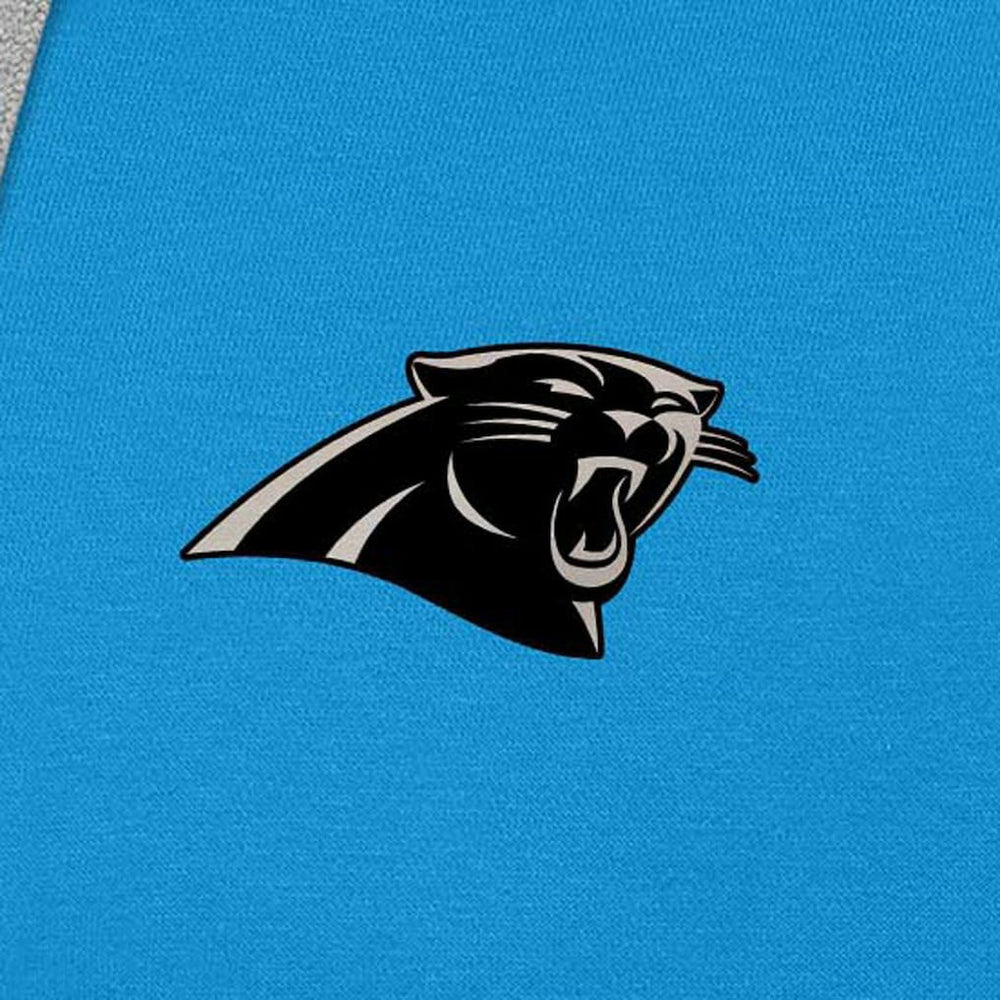 Carolina Panthers Antigua Brushed Carbon Victory Pullover Hoodie - Blue for sale