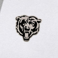 Chicago Bears Antigua Brushed Carbon Victory Pullover Hoodie - White cheap