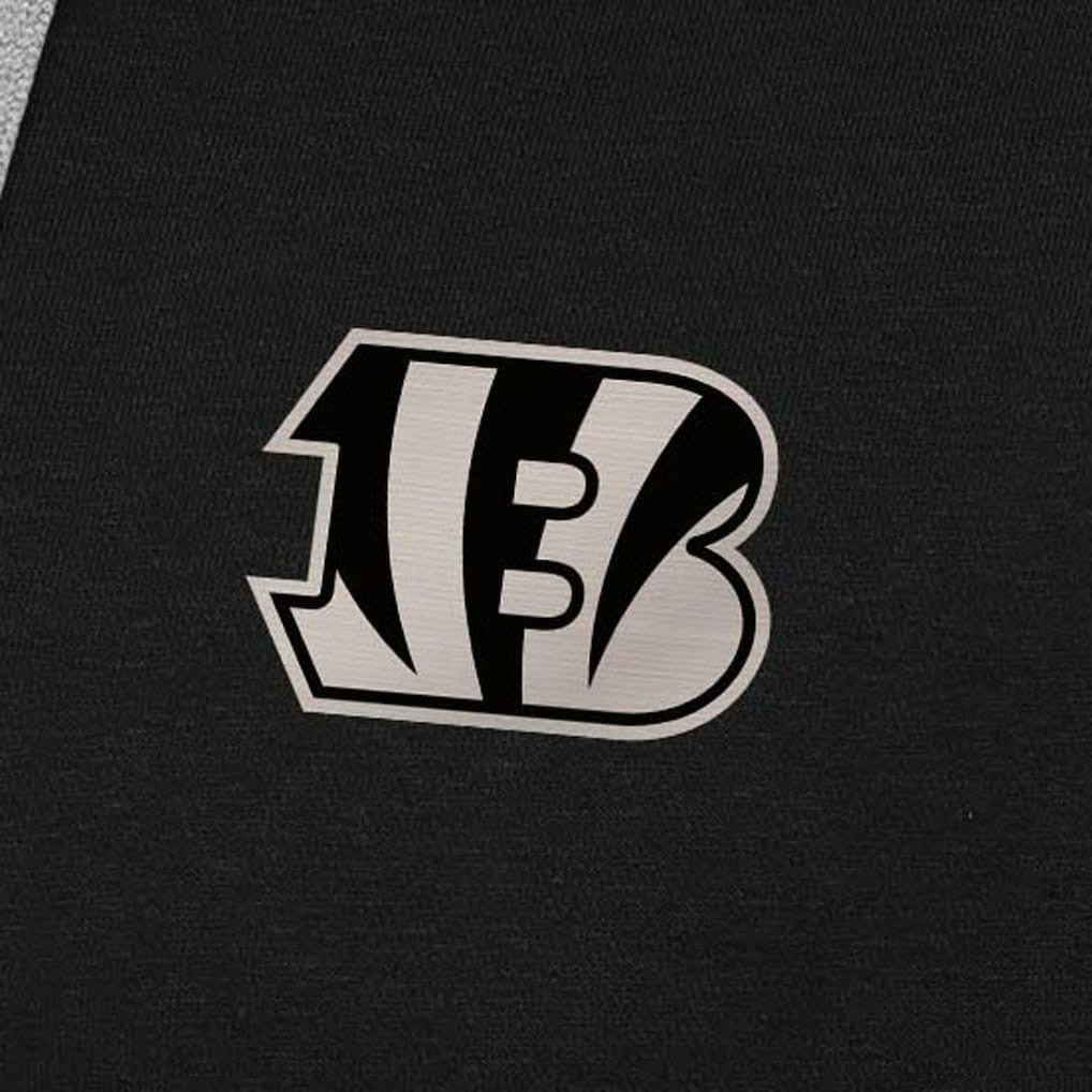 Cincinnati Bengals Antigua Brushed Carbon Victory Pullover Hoodie - Black cheap