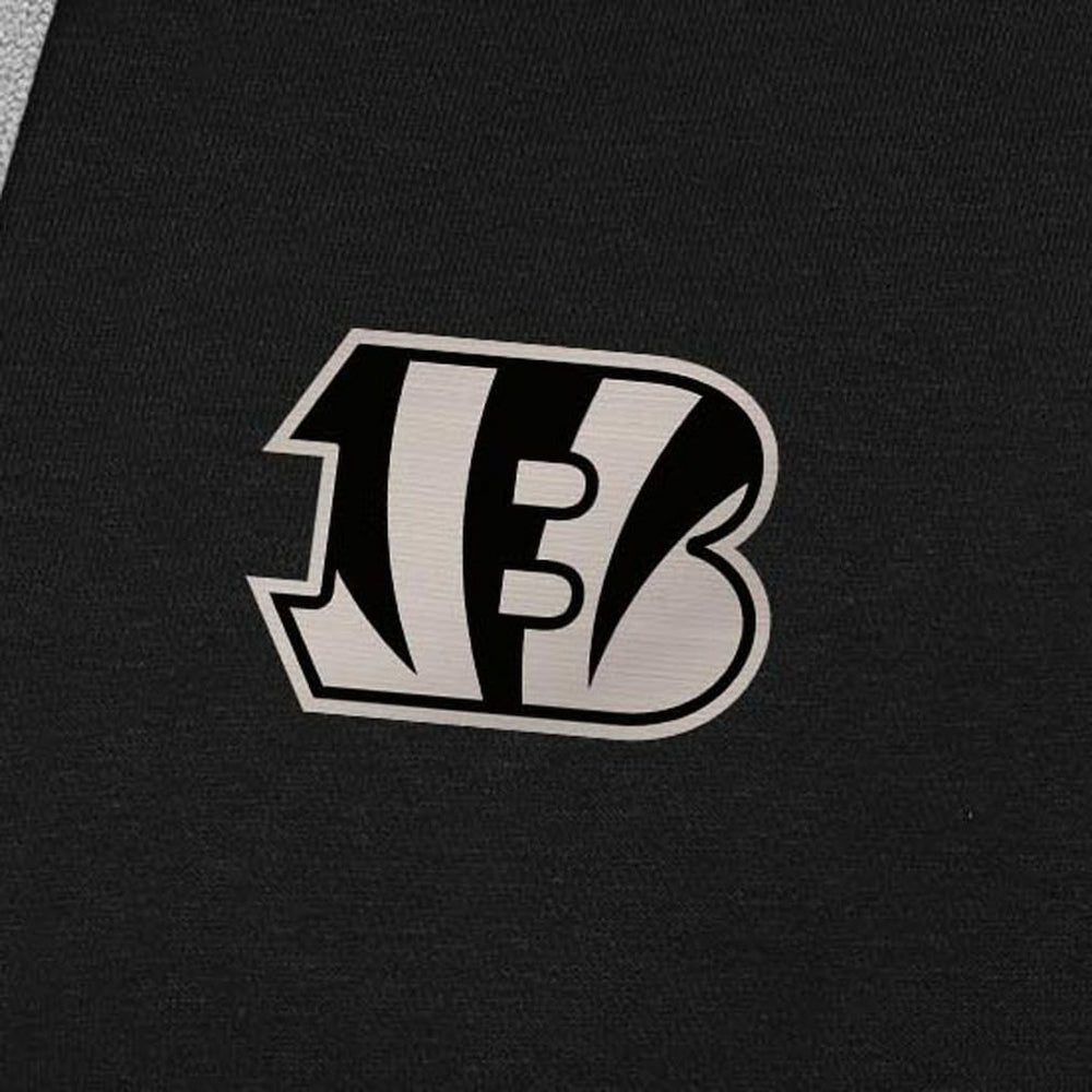 Cincinnati Bengals Antigua Brushed Carbon Victory Pullover Hoodie - Black cheap