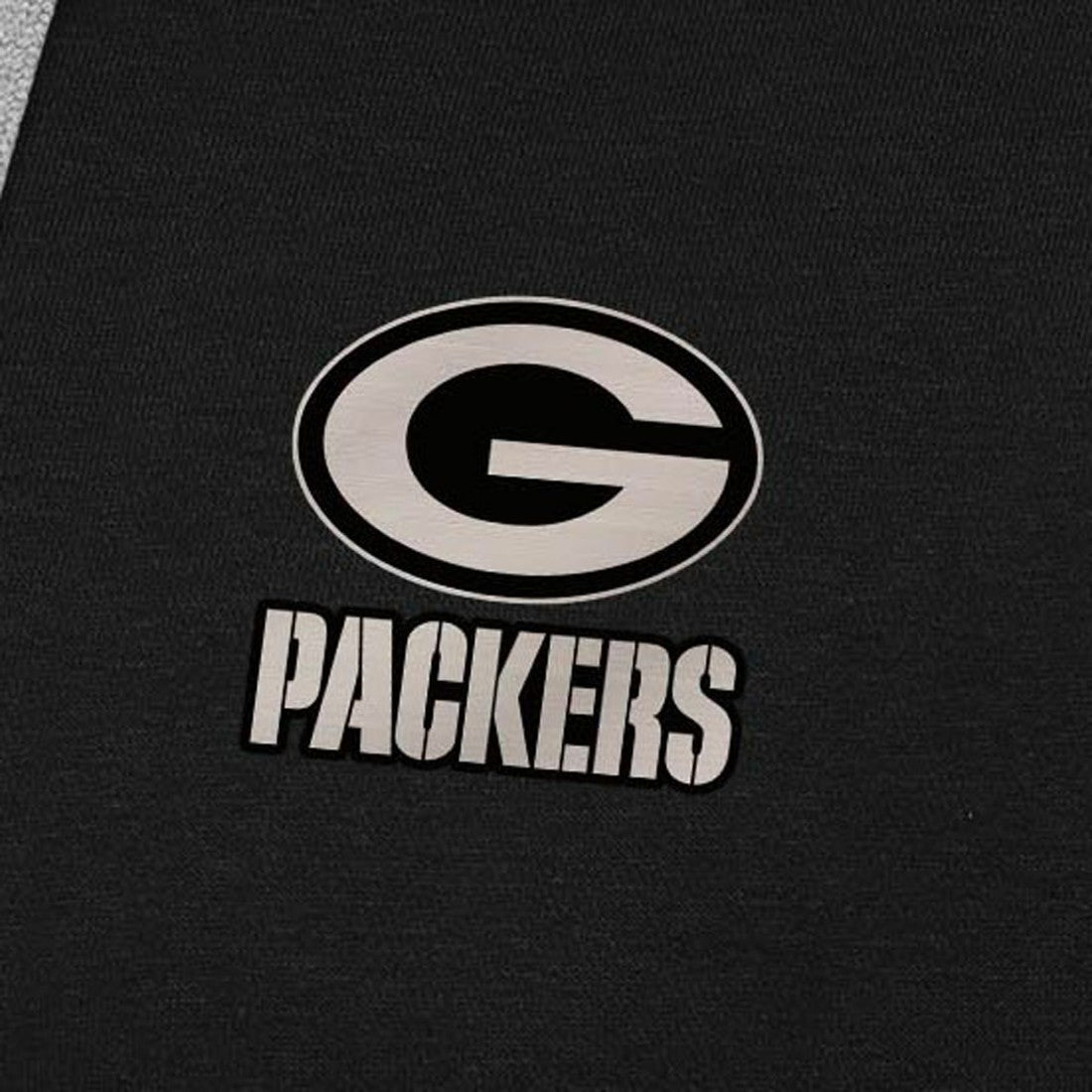 Green Bay Packers Antigua Brushed Carbon Victory Pullover Hoodie - Black sale