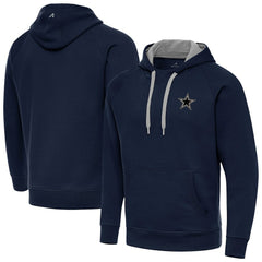 Dallas Cowboys Antigua Brushed Carbon Victory Pullover Hoodie - Navy outlet