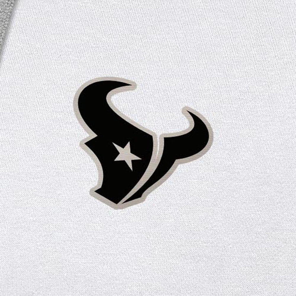 Houston Texans Antigua Brushed Carbon Victory Pullover Hoodie - White outlet