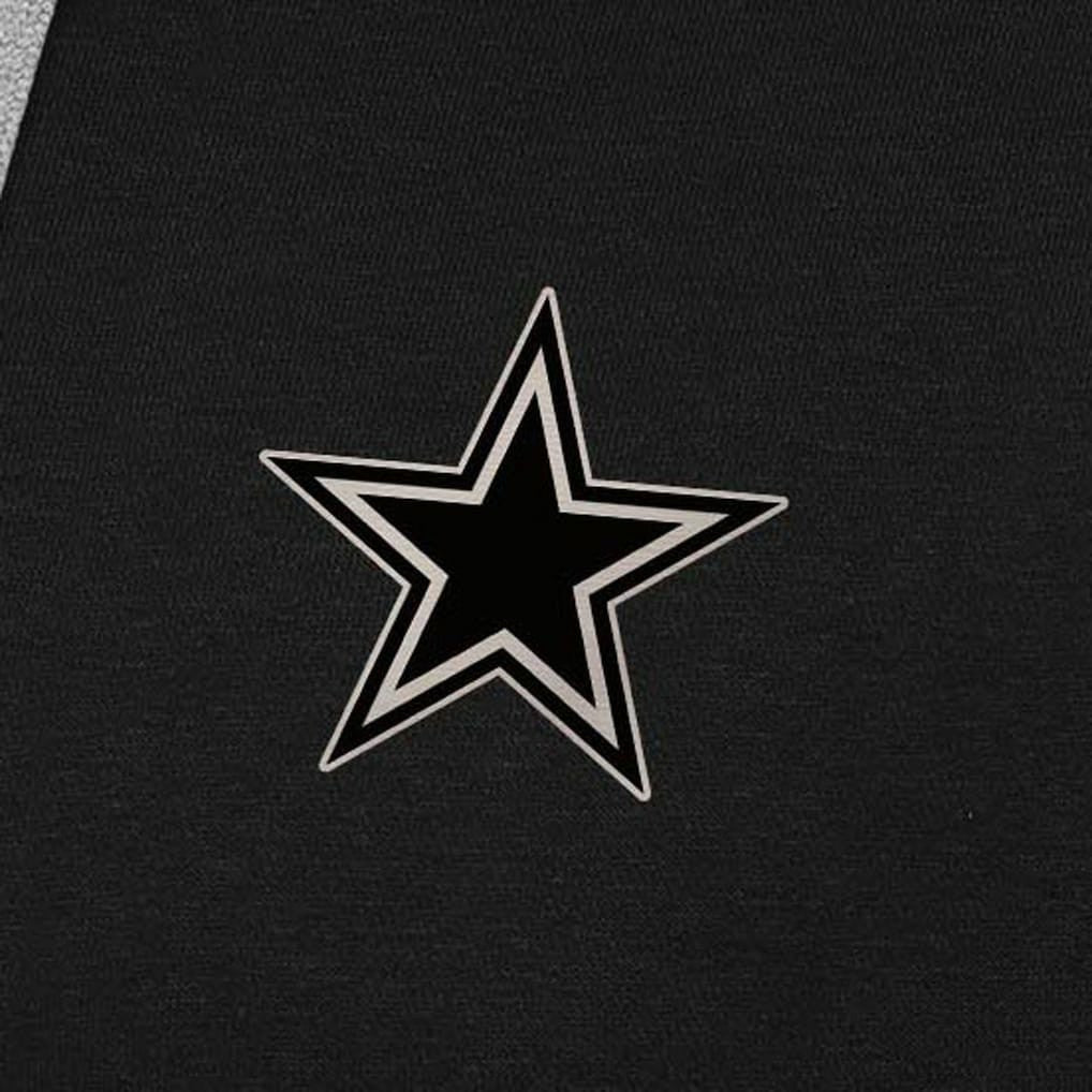 Dallas Cowboys Antigua Brushed Carbon Victory Pullover Hoodie - Black outlet