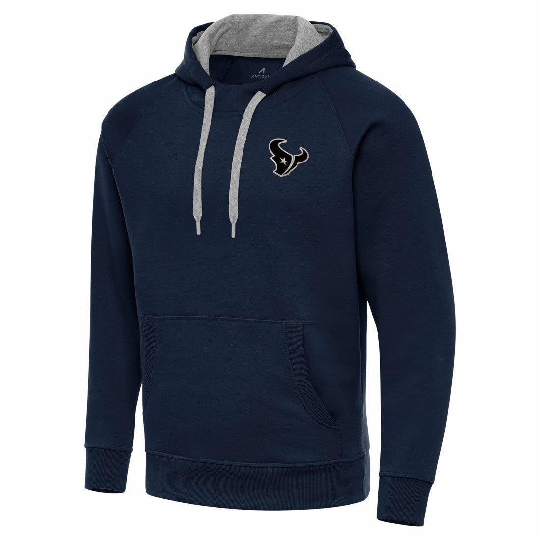 Houston Texans Antigua Brushed Carbon Victory Pullover Hoodie - Navy outlet