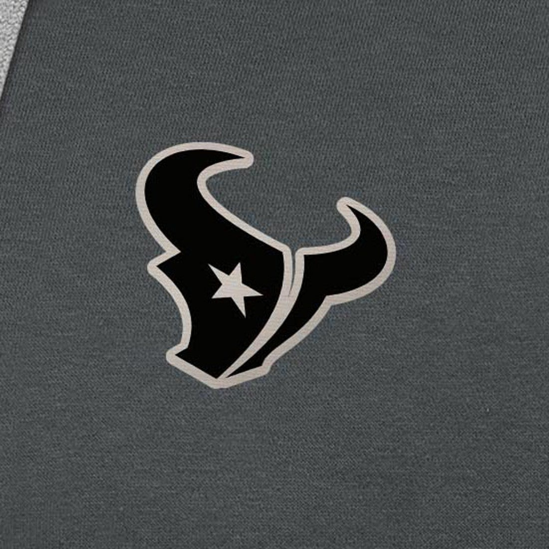 Houston Texans Antigua Brushed Carbon Victory Pullover Hoodie - Charcoal online