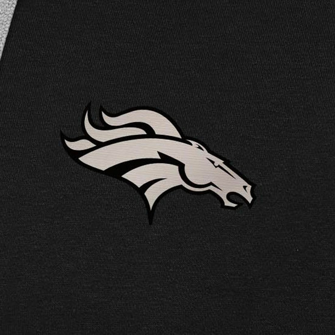 Denver Broncos Antigua Brushed Carbon Victory Pullover Hoodie - Black cheap