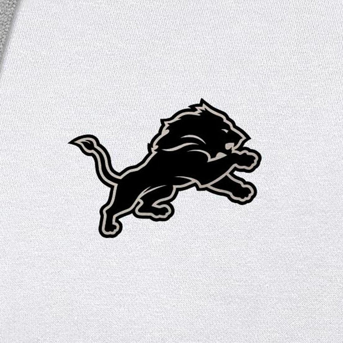 Detroit Lions Antigua Brushed Carbon Victory Pullover Hoodie - White online