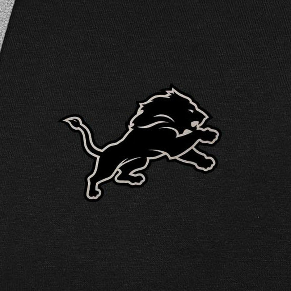 Detroit Lions Antigua Brushed Carbon Victory Pullover Hoodie - Black discount