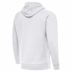 Green Bay Packers Antigua Brushed Carbon Victory Pullover Hoodie - White for sale