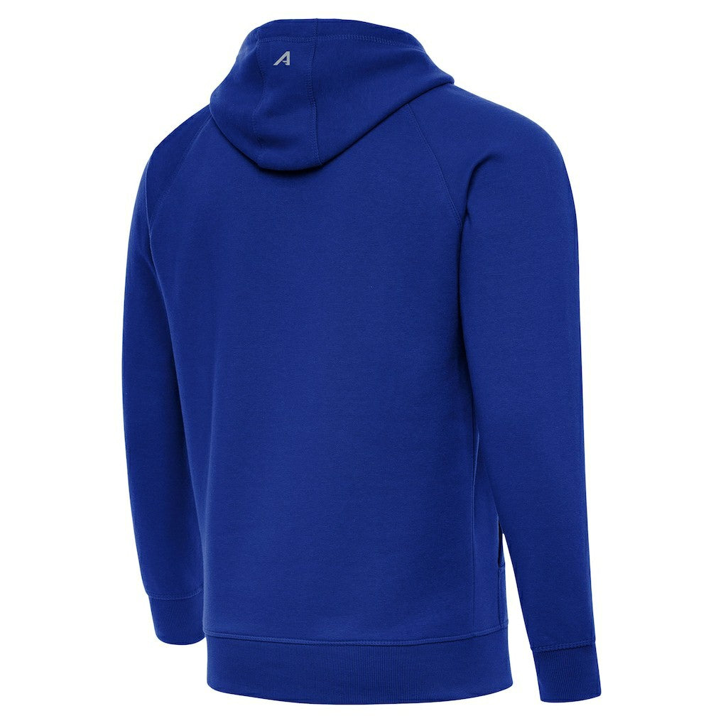 Indianapolis Colts Antigua Brushed Carbon Victory Pullover Hoodie - Royal discount