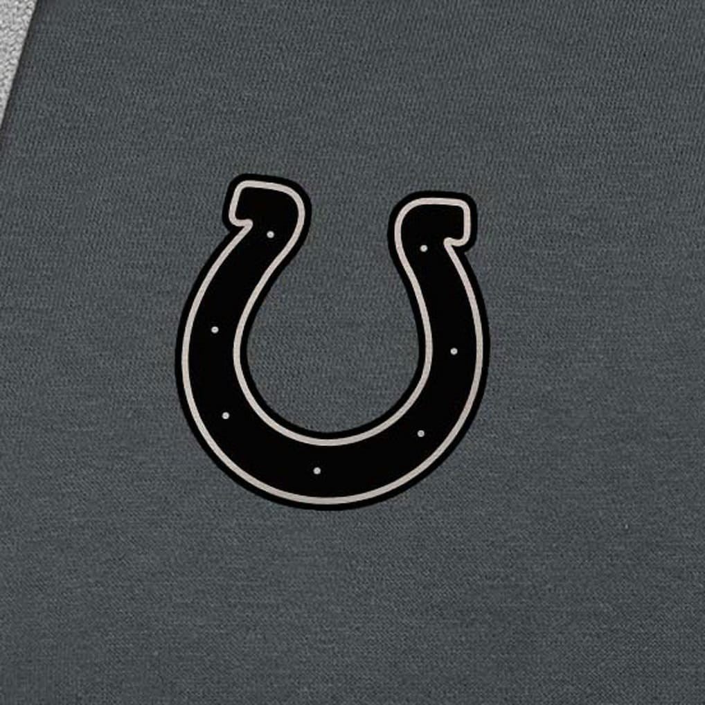 Indianapolis Colts Antigua Brushed Carbon Victory Pullover Hoodie - Charcoal for sale