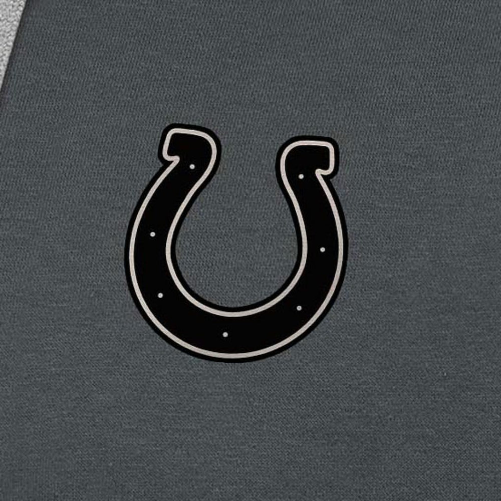 Indianapolis Colts Antigua Brushed Carbon Victory Pullover Hoodie - Charcoal for sale