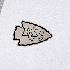 Kansas City Chiefs Antigua Brushed Carbon Victory Pullover Hoodie - White for sale