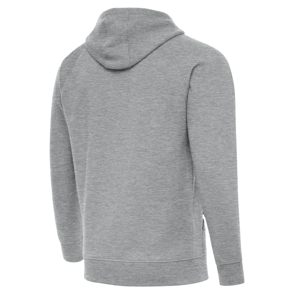New Orleans Saints Antigua Brushed Carbon Victory Pullover Hoodie - Heather Gray cheap