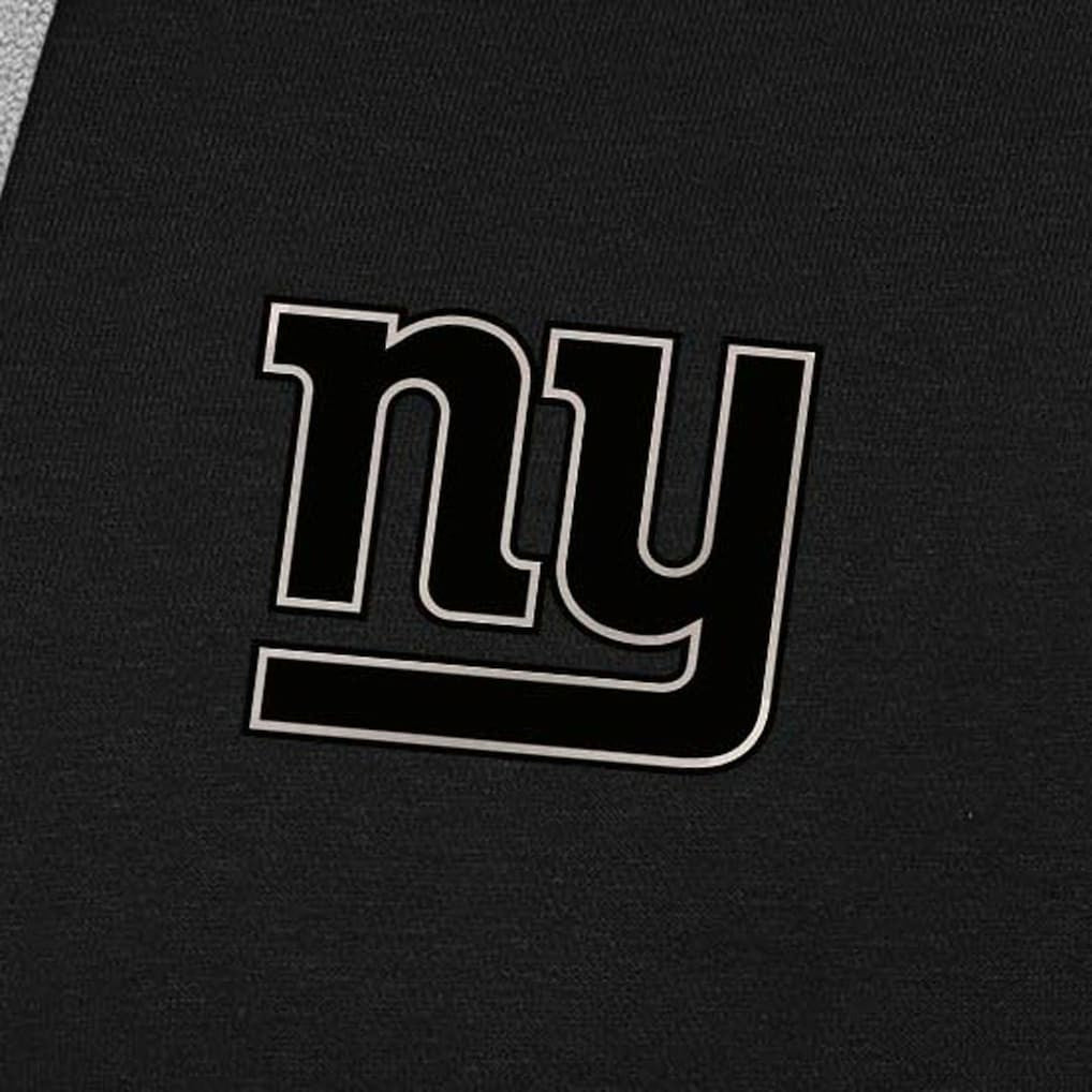New York Giants Antigua Brushed Carbon Victory Pullover Hoodie - Black on sale