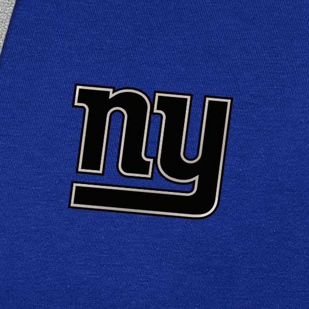 New York Giants Antigua Brushed Carbon Victory Pullover Hoodie - Royal on sale