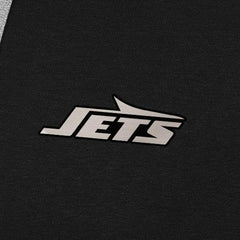 New York Jets Antigua Brushed Carbon Victory Pullover Hoodie - Black on sale