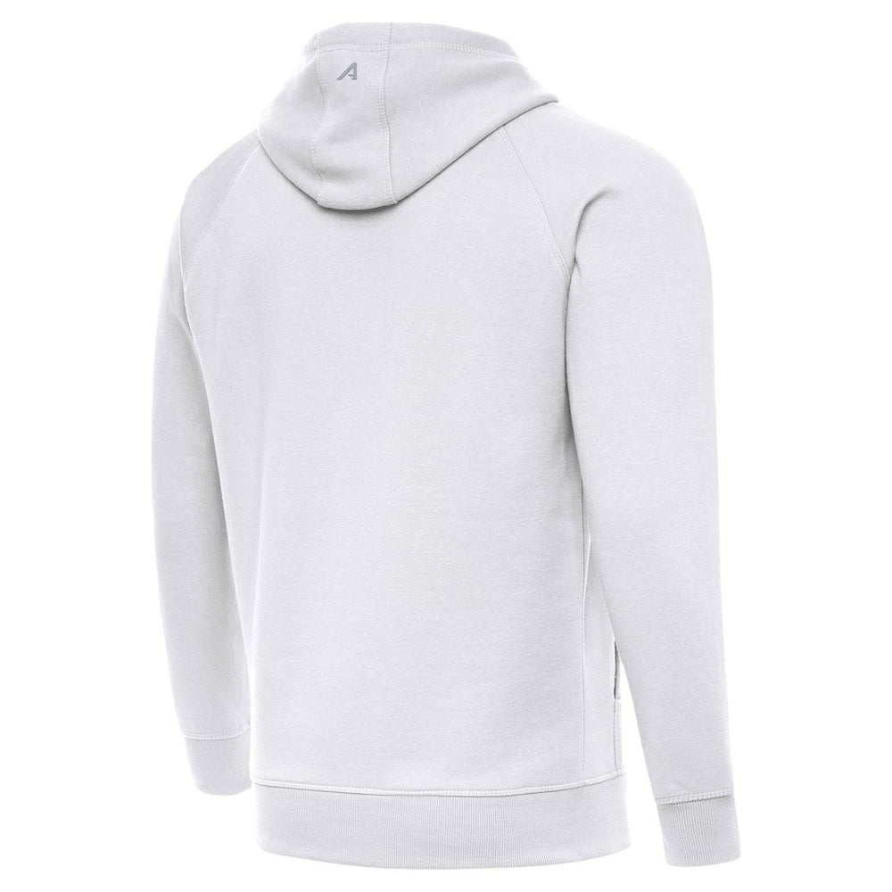 New Orleans Saints Antigua Brushed Carbon Victory Pullover Hoodie - White discount