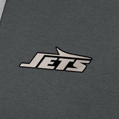 New York Jets Antigua Brushed Carbon Victory Pullover Hoodie - Charcoal online