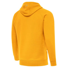 Pittsburgh Steelers Antigua Brushed Carbon Victory Pullover Hoodie - Gold for sale