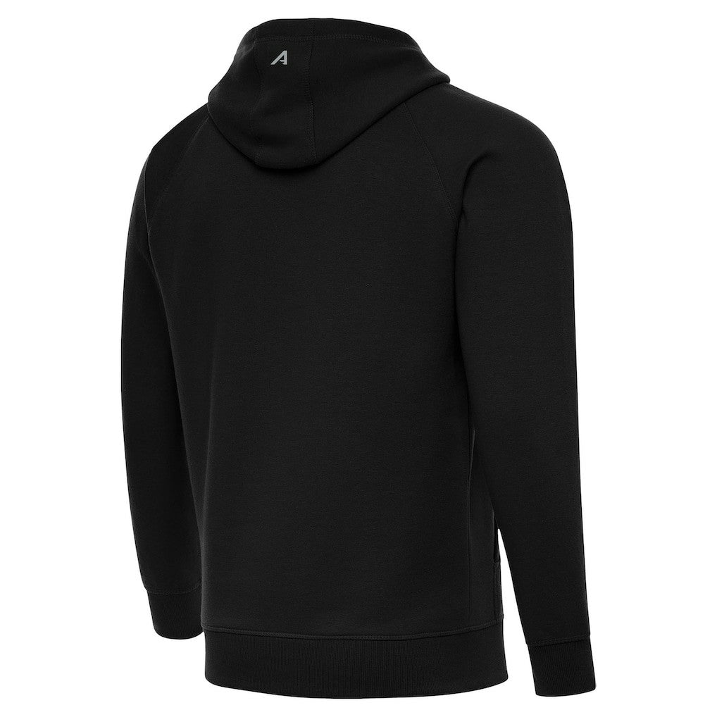 Seattle Seahawks Antigua Brushed Carbon Victory Pullover Hoodie - Black discount