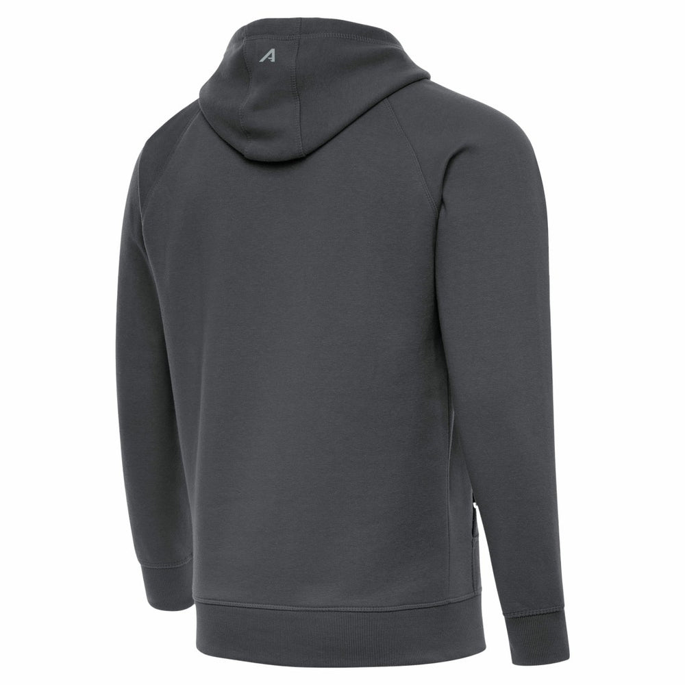Tampa Bay Buccaneers Antigua Brushed Carbon Victory Pullover Hoodie - Charcoal for sale