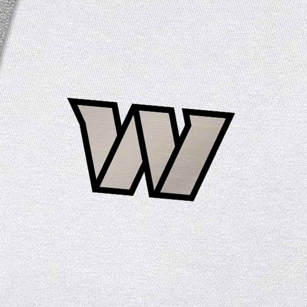 Washington Commanders Antigua Brushed Carbon Victory Pullover Hoodie - White online