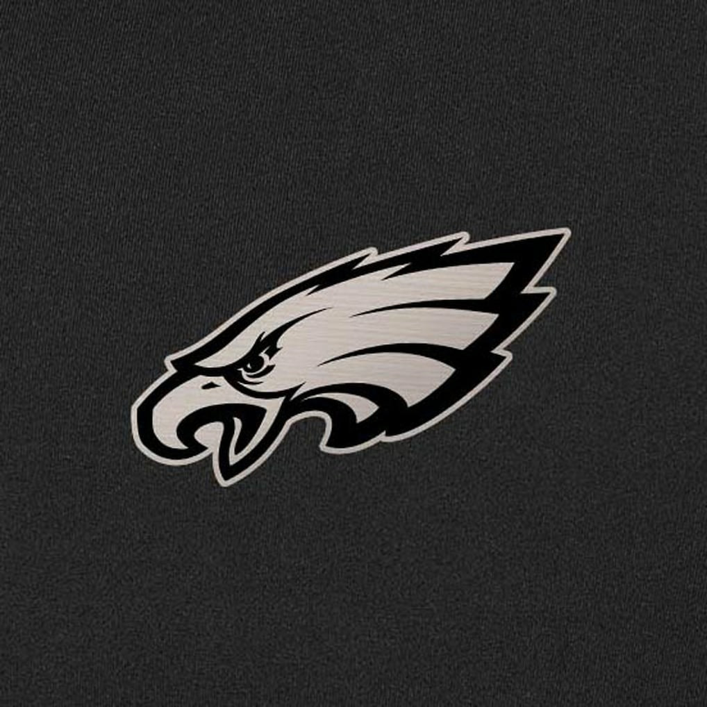 Philadelphia Eagles Antigua Content Quarter-Zip Top - Charcoal cheap