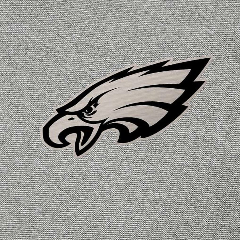 Philadelphia Eagles Antigua Subtle Quarter-Zip Sweatshirt - Heather Gray outlet