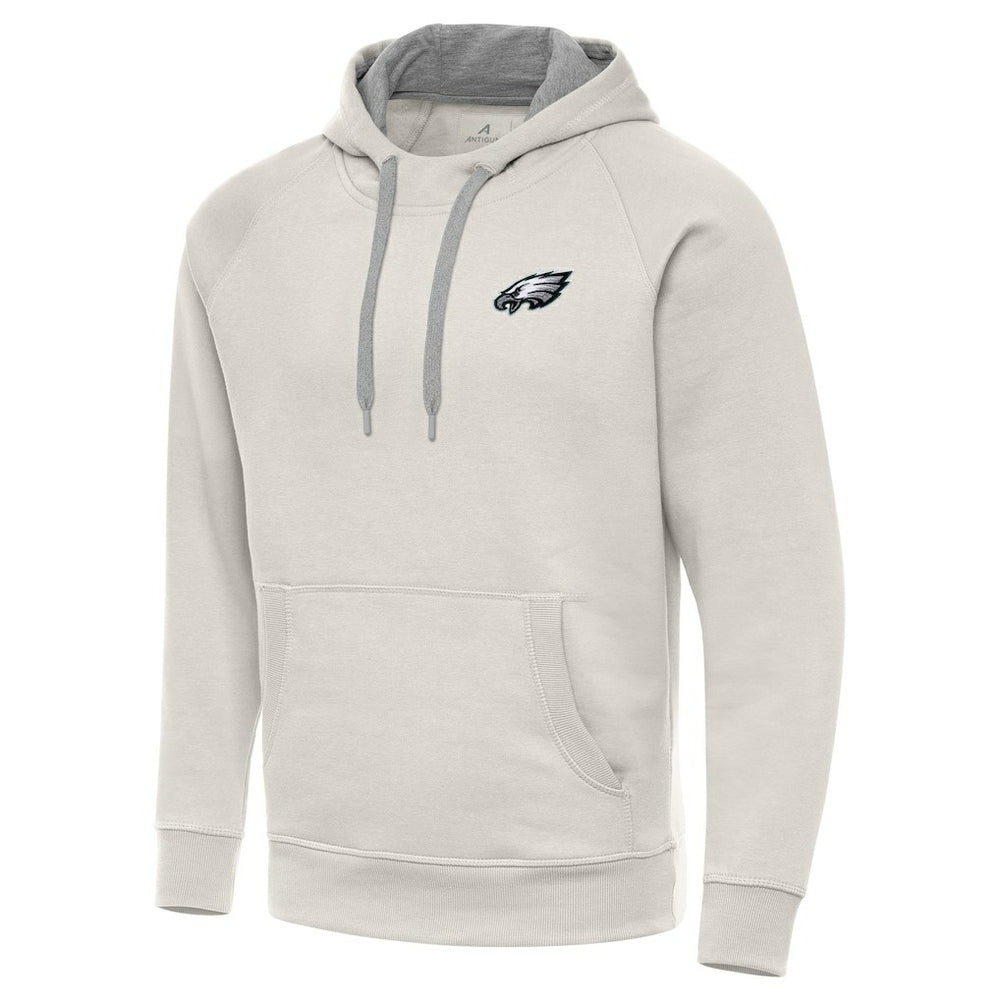 Philadelphia Eagles Antigua Victory Raglan Pullover Hoodie - Cream discount