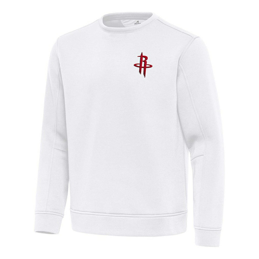 Houston Rockets Antigua Relevant Pullover Sweatshirt sale - White on sale