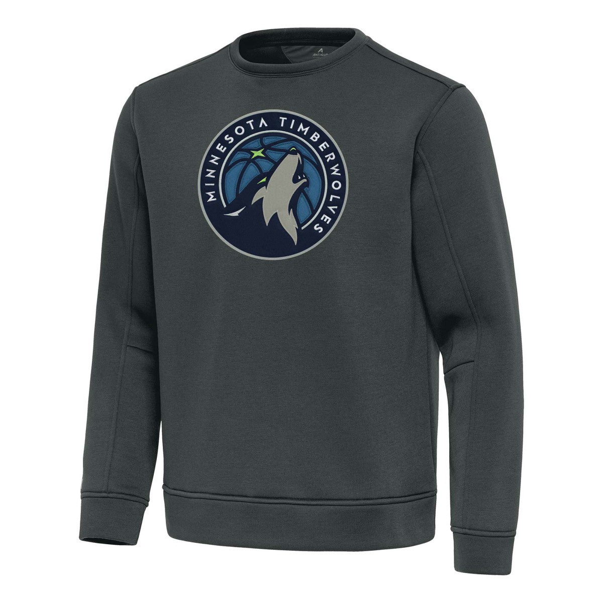 Minnesota Timberwolves Antigua Relevant Pullover Sweatshirt - Pewter outlet