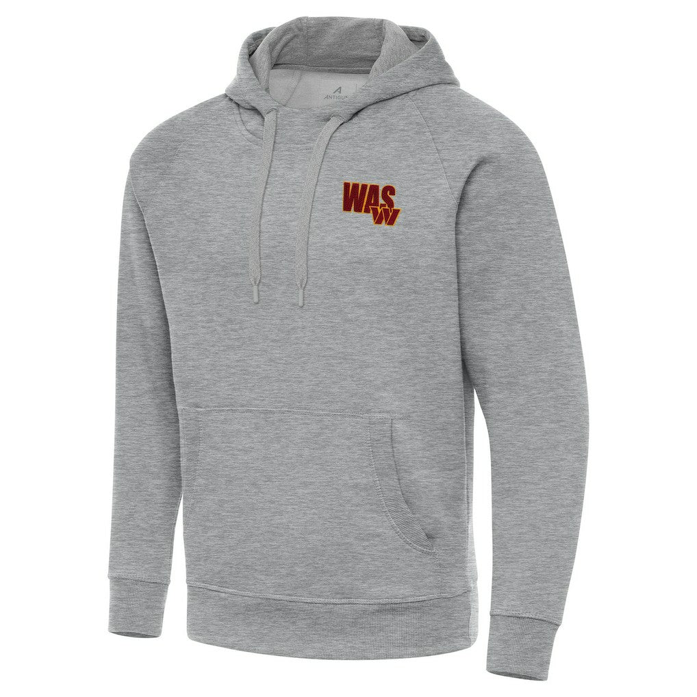 Men's Washington Commanders Antigua Victory Pullover Hoodie - Heather Gray on sale