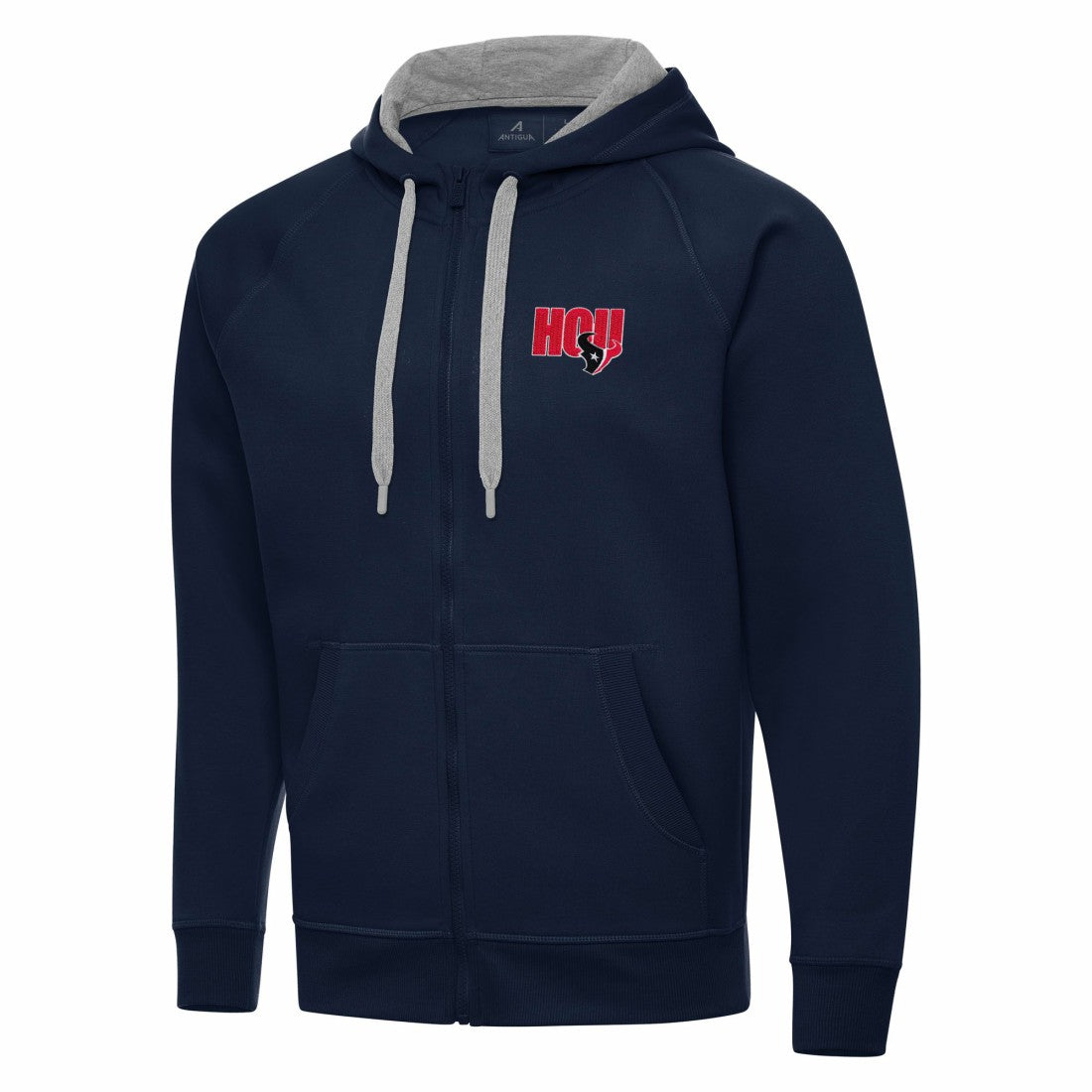 Men's Houston Texans Antigua Victory Full-Zip Hoodie - Navy outlet