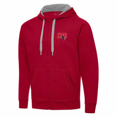 Men's Houston Texans Antigua Victory Full-Zip Hoodie - Red for sale