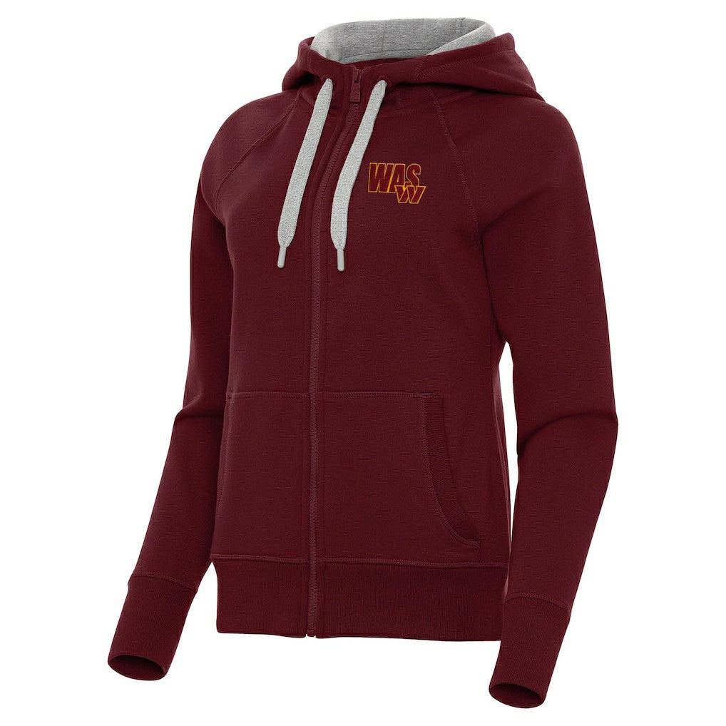 Washington Commanders Antigua Women's Victory Full-Zip Hoodie - Burgundy outlet