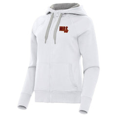 Washington Commanders Antigua Women's Victory Full-Zip Hoodie - White outlet