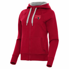 Houston Texans Antigua Women's Victory Full-Zip Hoodie - Red sale