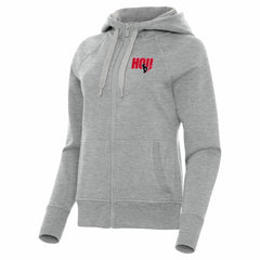 Houston Texans Antigua Women's Victory Full-Zip Hoodie - Heather Gray online