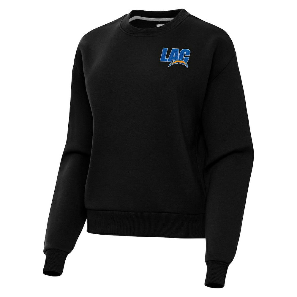 Los Angeles Chargers Antigua Women's Victory Pullover Sweatshirt - Black online