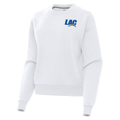 Los Angeles Chargers Antigua Women's Victory Pullover Sweatshirt - White cheap