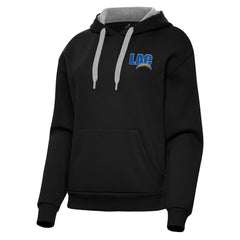 Los Angeles Chargers Antigua Women's Victory Pullover Hoodie - Black outlet