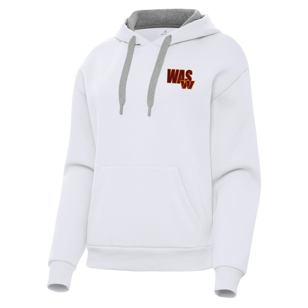 Washington Commanders Antigua Women's Victory Pullover Hoodie - White on sale