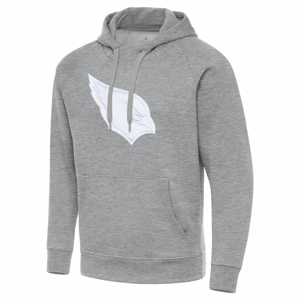 Arizona Cardinals Antigua Victory Pullover Hoodie - Heather Gray outlet