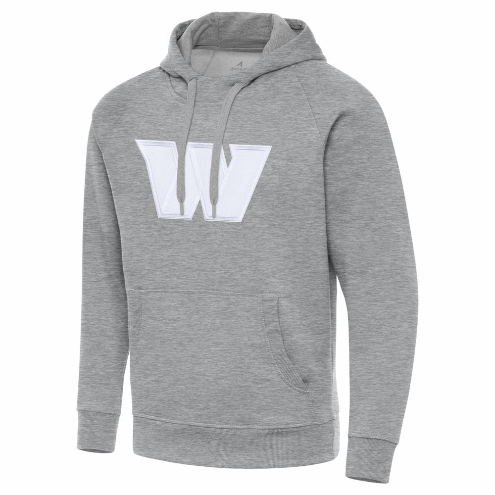 Washington Commanders Antigua Victory Pullover Hoodie - Heather Gray cheap