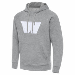 Washington Commanders Antigua Victory Pullover Hoodie - Heather Gray cheap
